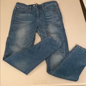Madewell size 30 10 inch high rise skinny jeans